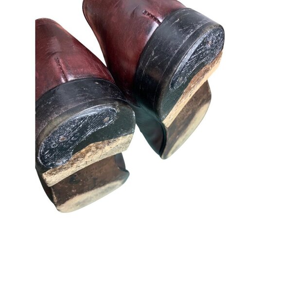 Johnson & Murphy  men’s shoes leather throughout size 9.5 brown - Picture 9 of 9